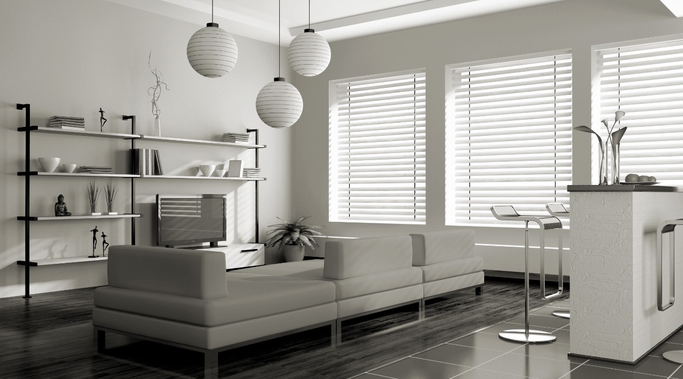 white blinds in Denver