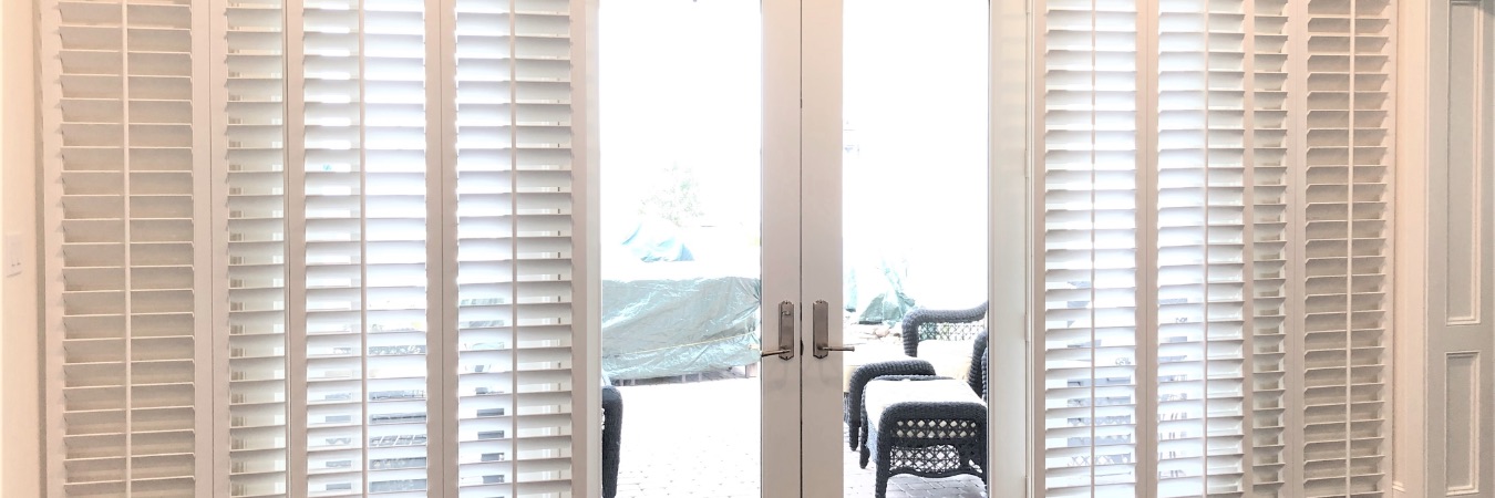 Sliding door shutters in Denver