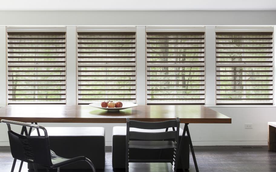 Shutters in a kitchen in Denver