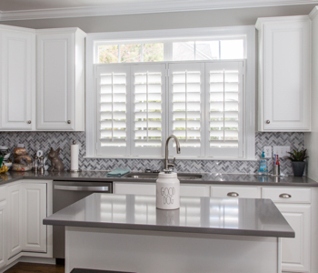 Stylish Design Shutters in Denver kitchen