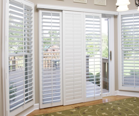 Sliding Glass Door Shutters In Denver Sunburst Colorado Sliding Glass Door Shutters In Denver, Plantation Shutters For Sliding Patio Doors