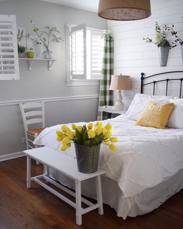 Denver cottage bedroom shutters