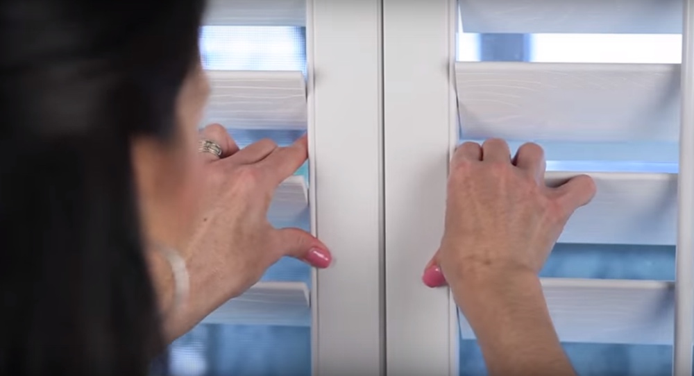 Closing The Panels Of Your Energy Efficient Shutters In Denver, Colorado Closing plantation shutters